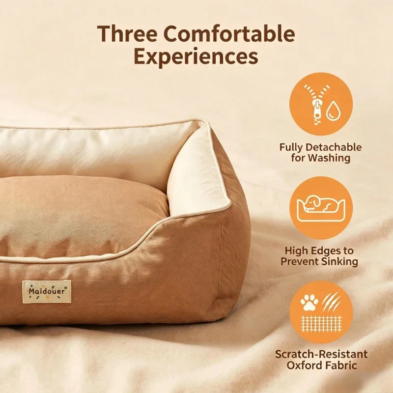 KEMORELA All-Season Pet Bed for Cats & Dogs | Cozy Mat
