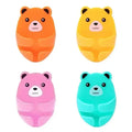 Bear Shaped Adhesive Wall Hooks – No-Drill Plug & Cord Organizer