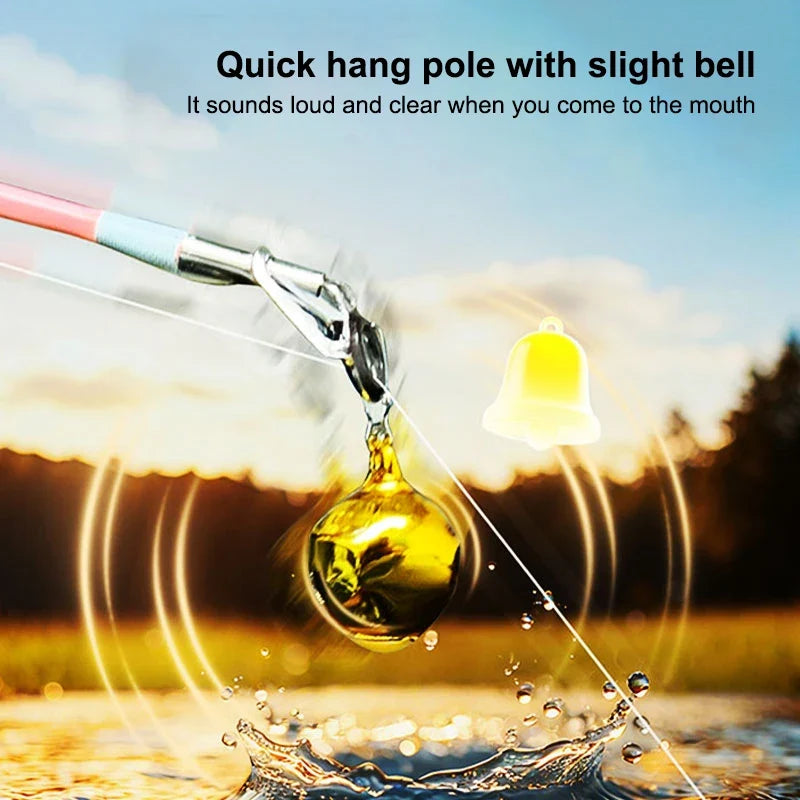 Quick-Clip Fishing Bell Alarms 10/20 Pack – Night & Ice Fishing