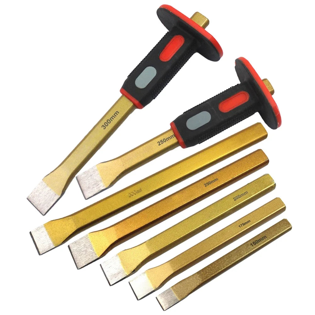 Chrome Alloy Flat Chisel – Masonry, Stone & Wood Carving Tool