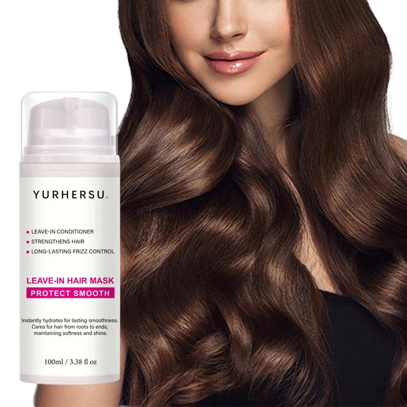 YURHERSU No-Wash Hair Mask – Smooth, Lightweight & Non-Greasy