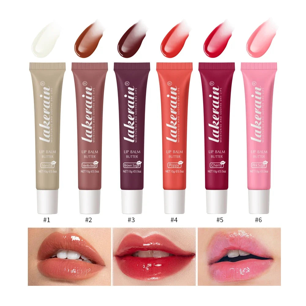 Crystal Lip Balm Butter – Moisturizing Lip Gloss Tint 15g