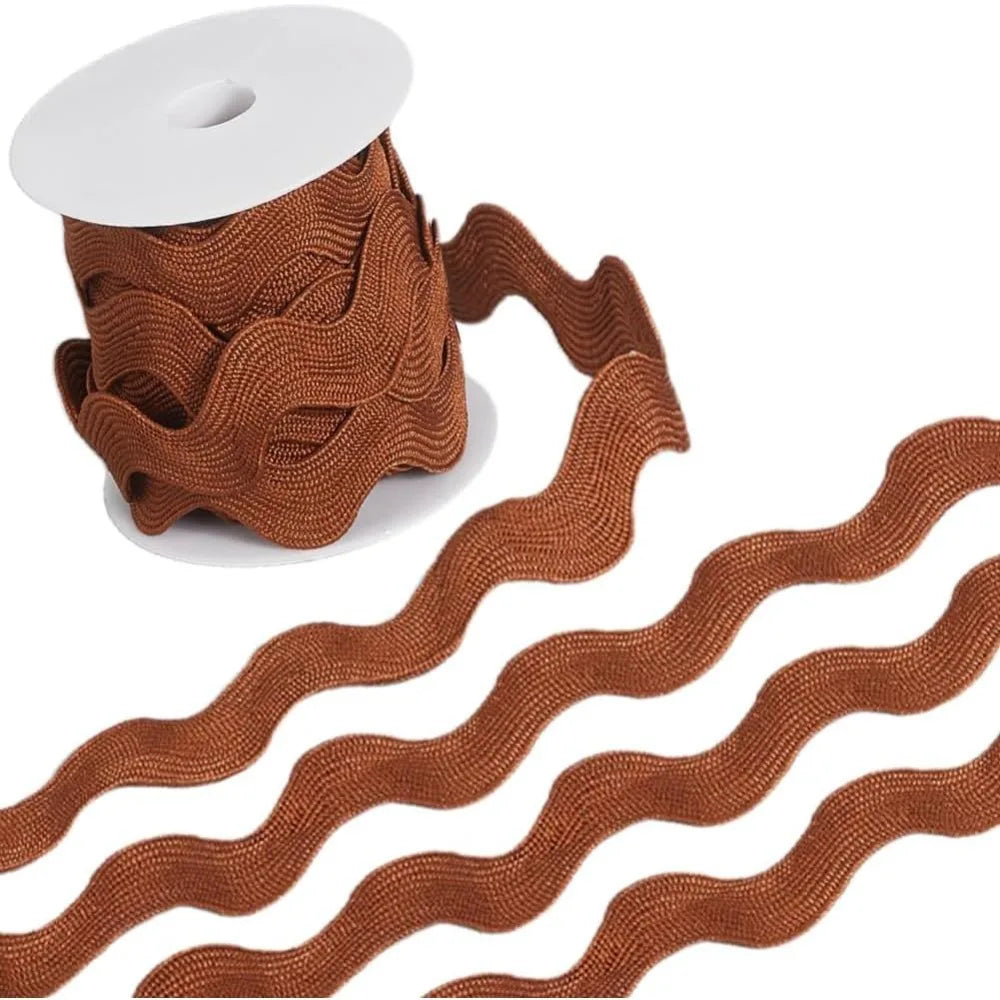 Jumbo Rick Rack Trim 1.34" Ric Rac Ribbon 10 Yards Zigzag