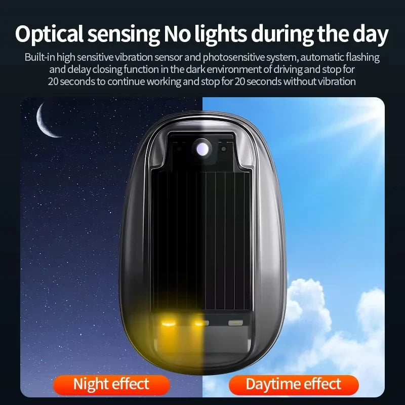 Solar Wireless LED Cab Lights for Truck Roof | No Drill Remote