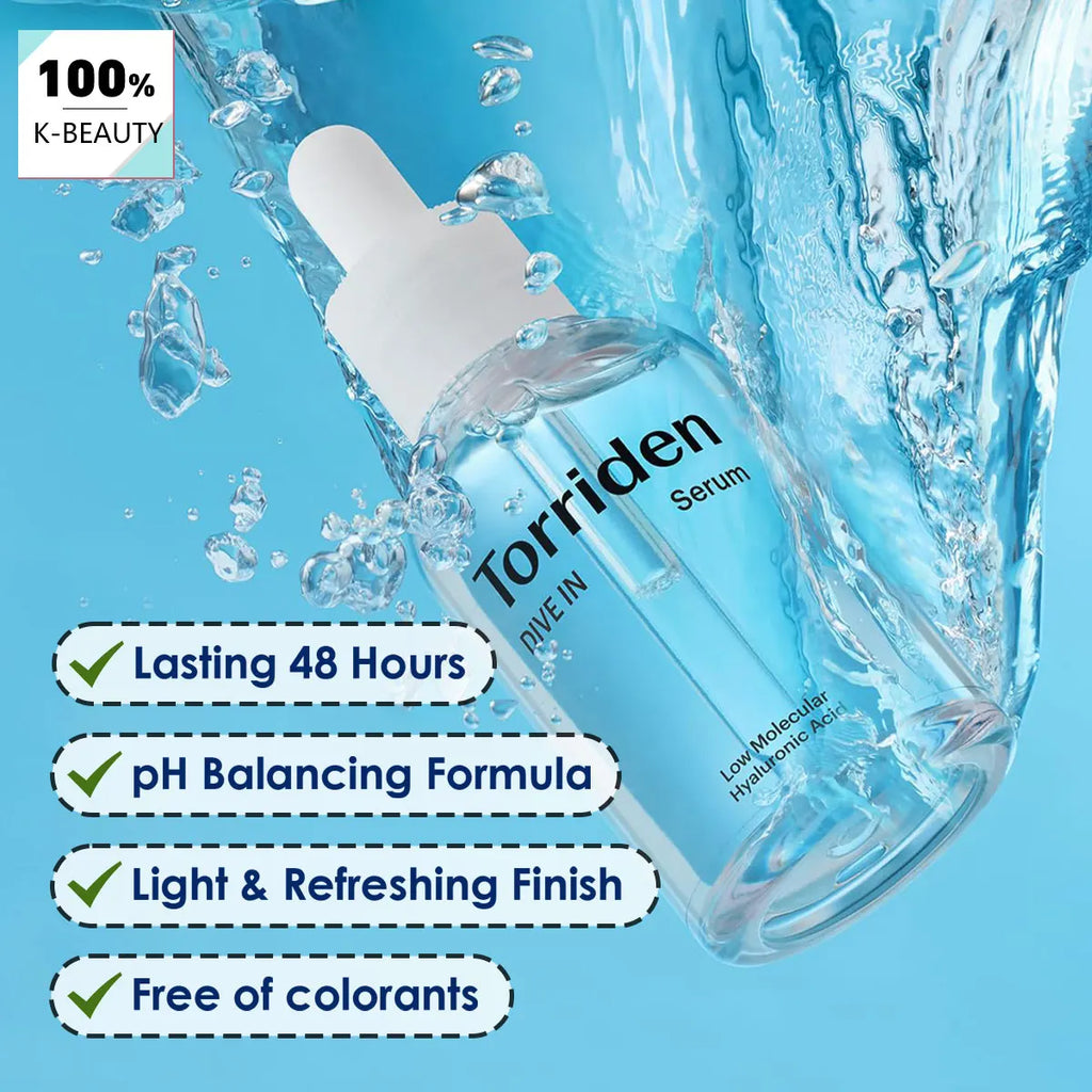 Torriden DIVE-IN Hyaluronic Acid Serum 50ml | K-Beauty