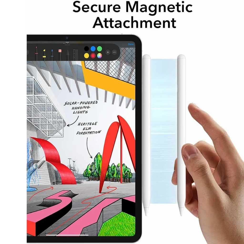 iPad Stylus Pen – Palm Rejection, Tilt & Power Display