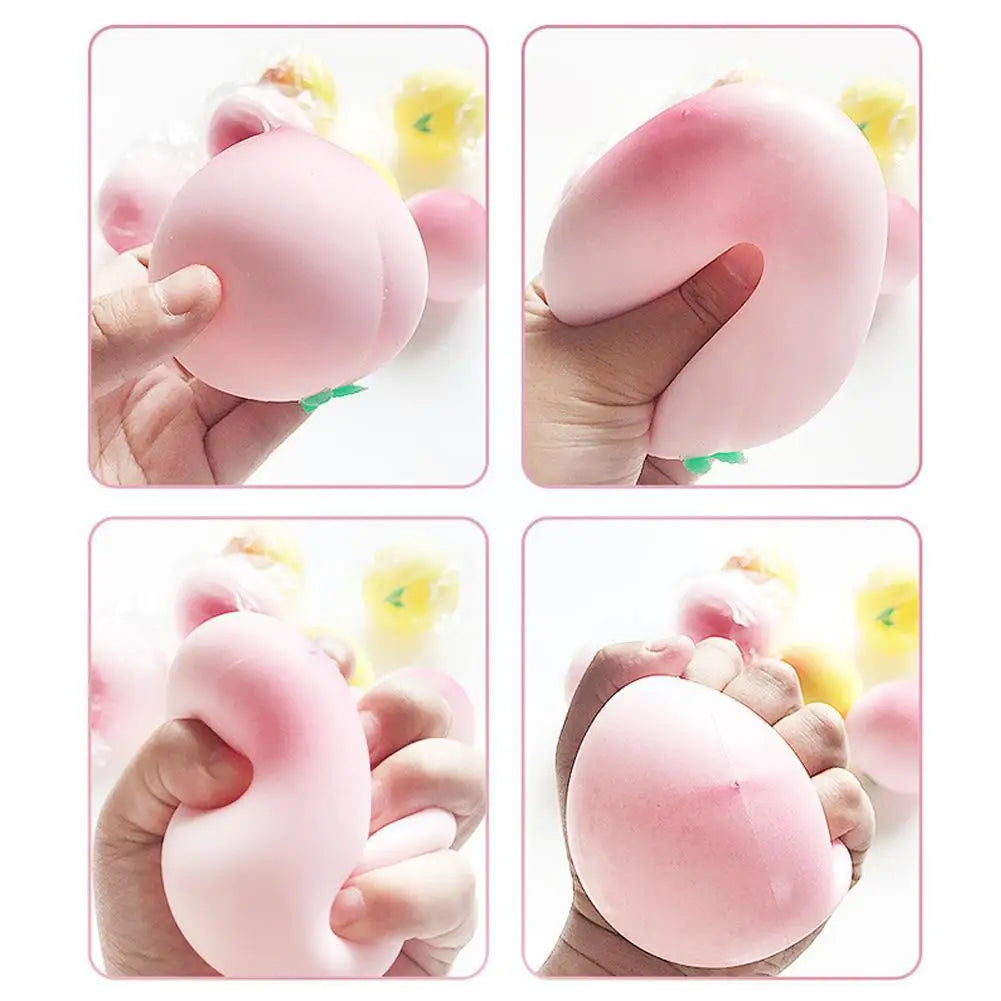Creative Anti Stress Peach Children's Ball Pinching Toy Fidget