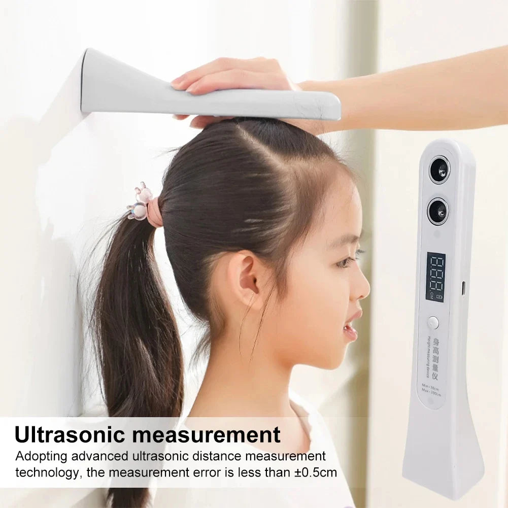 Ultrasonic Digital Height Measuring Ruler – Portable & Accurate