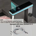 Bathroom Faucet with Temperature Display | No Battery