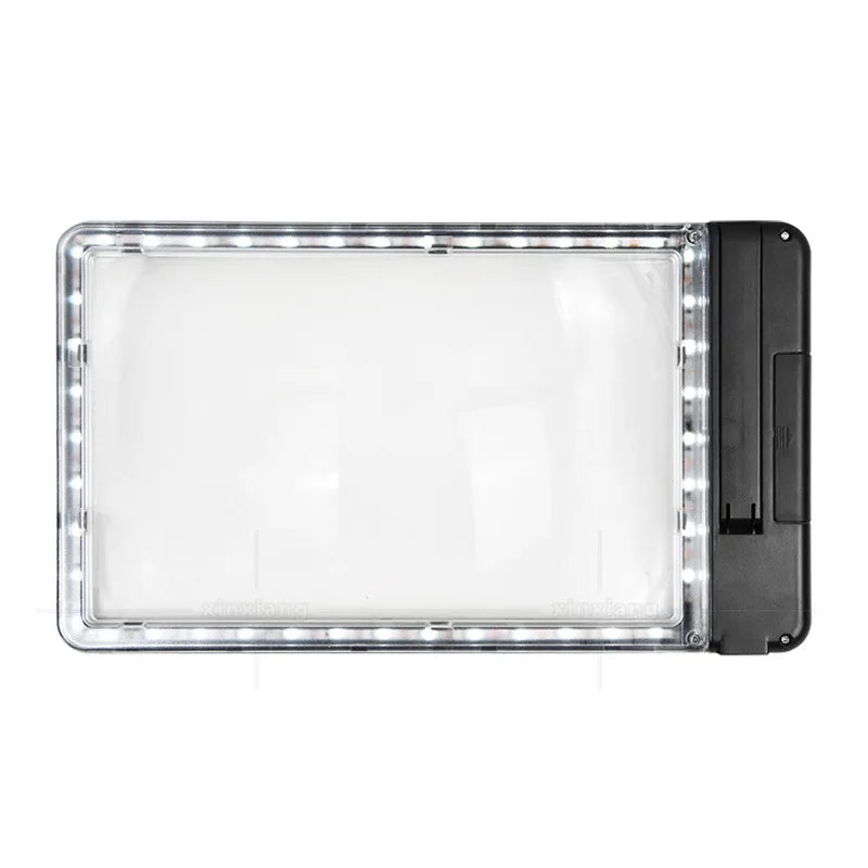 Handheld Magnifying Glass – 43 LED Lights, 3 Brightness Levels
