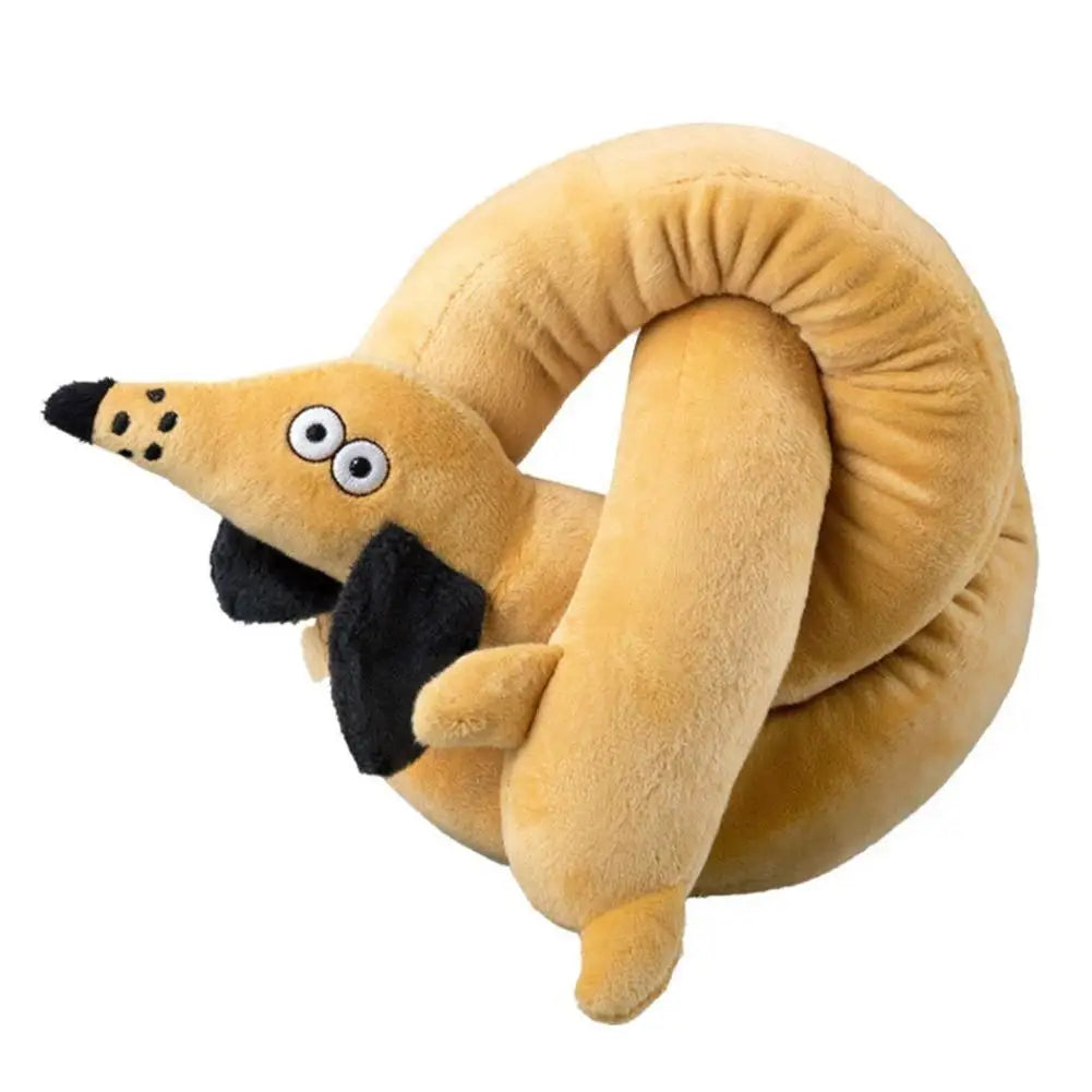 Extra Long Squeaky Dachshund Plush Dog Toy – 1 Metre