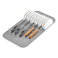 5/11 Slot Knife Drawer Organizer – Non-Slip Kitchen Knife Mat