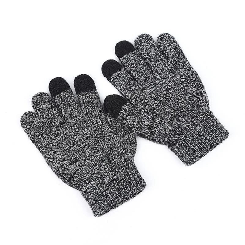 Kids Touchscreen Knitted Gloves – Soft, Warm & Comfortable