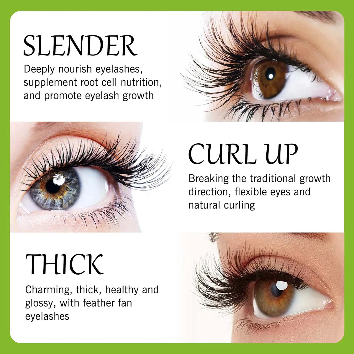 Black Castor Oil Lash & Brow Serum – Thickening Growth Oil 10ml