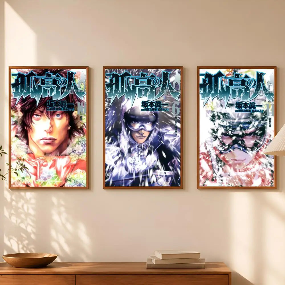 The Climber Manga Wall Art Poster – Self-Stick Waterproof Decor