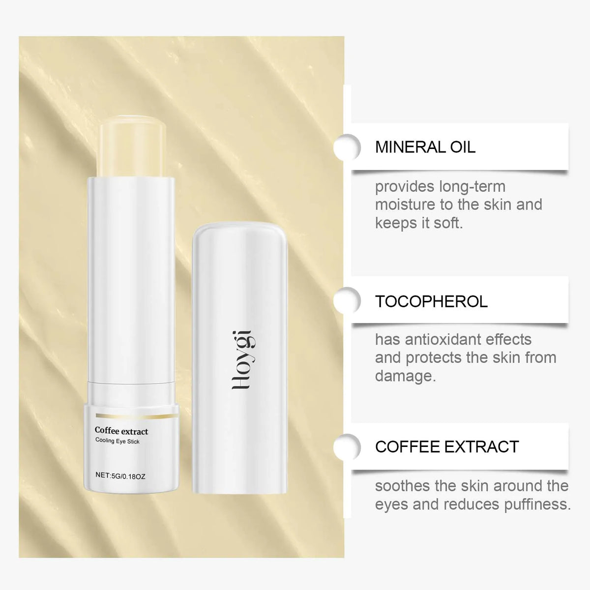 Hoygi Eye Cream Stick – Brighten, Tighten & Reduce Wrinkles