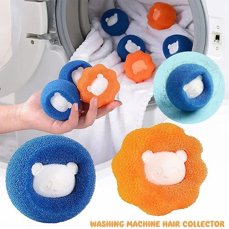 Reusable Laundry Washing Balls – Lint & Pet Hair Remover