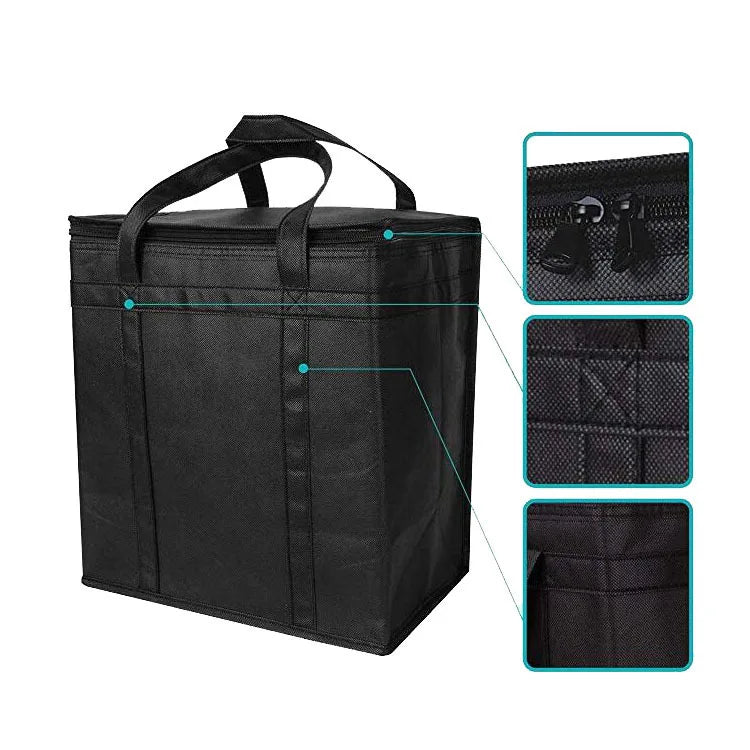 Camping Cooler Bag Fresh Beverage Fruit Box Made Non-woven Picnic