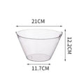Acrylic Salad Bowl Vegetable Fruit Ice Bucket Wine Champagne Chiller