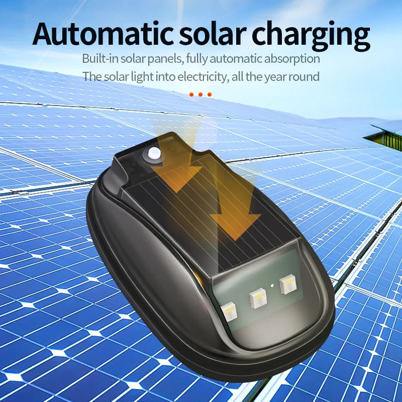 Solar Wireless LED Cab Lights for Truck Roof | No Drill Remote