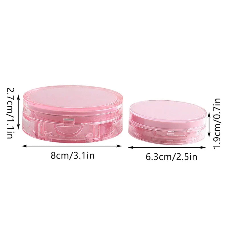 Mini Air Cushion Foundation DIY Box with Mirror & Puff