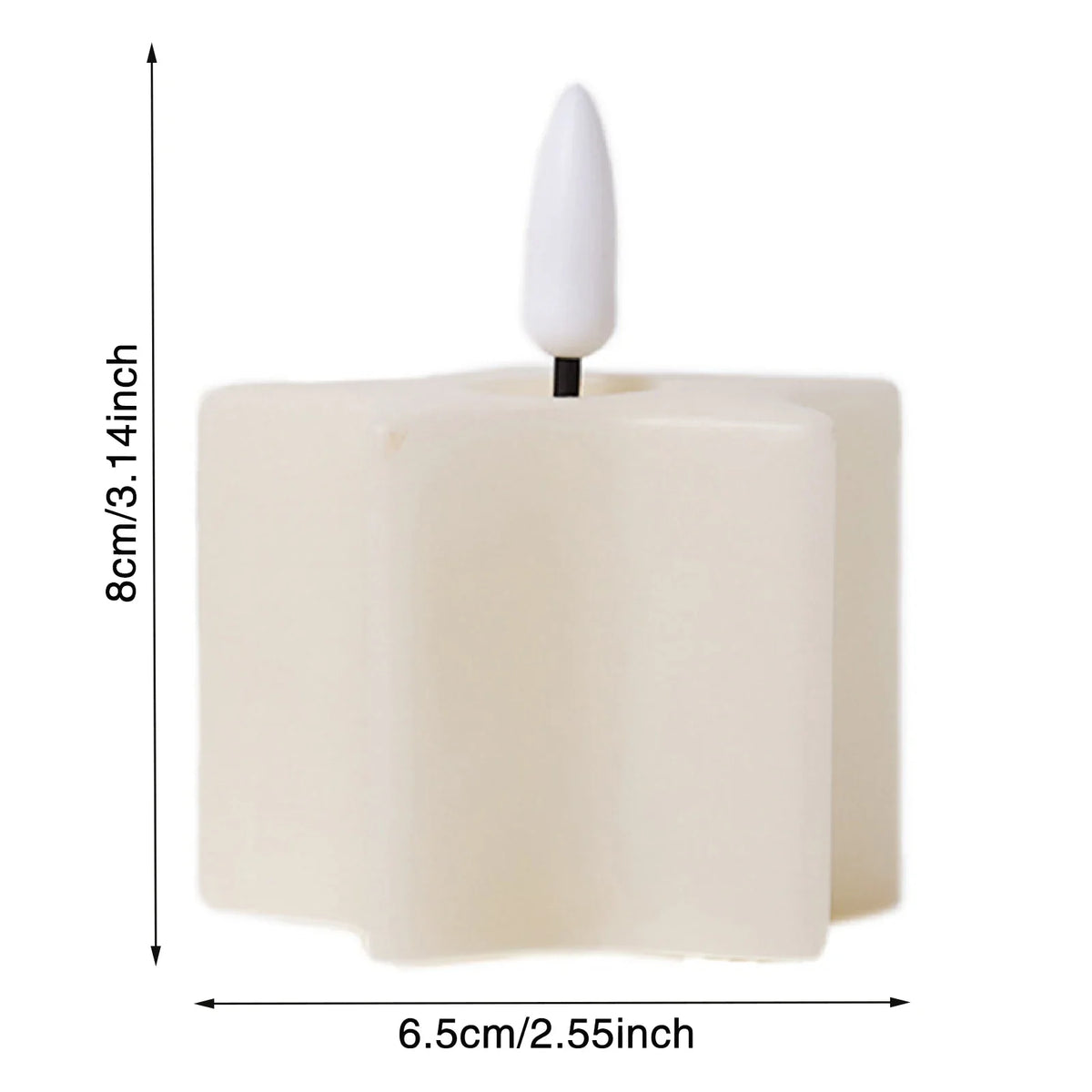 Pumpkin Flameless LED Candle | Battery Operated Halloween Decor
