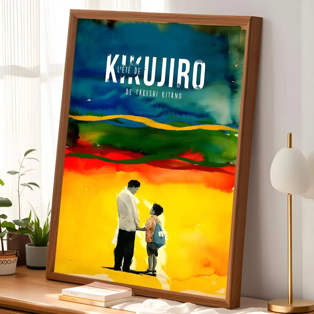 Kikujiro's Summer Movie Poster – Self-Stick HD Wall Art