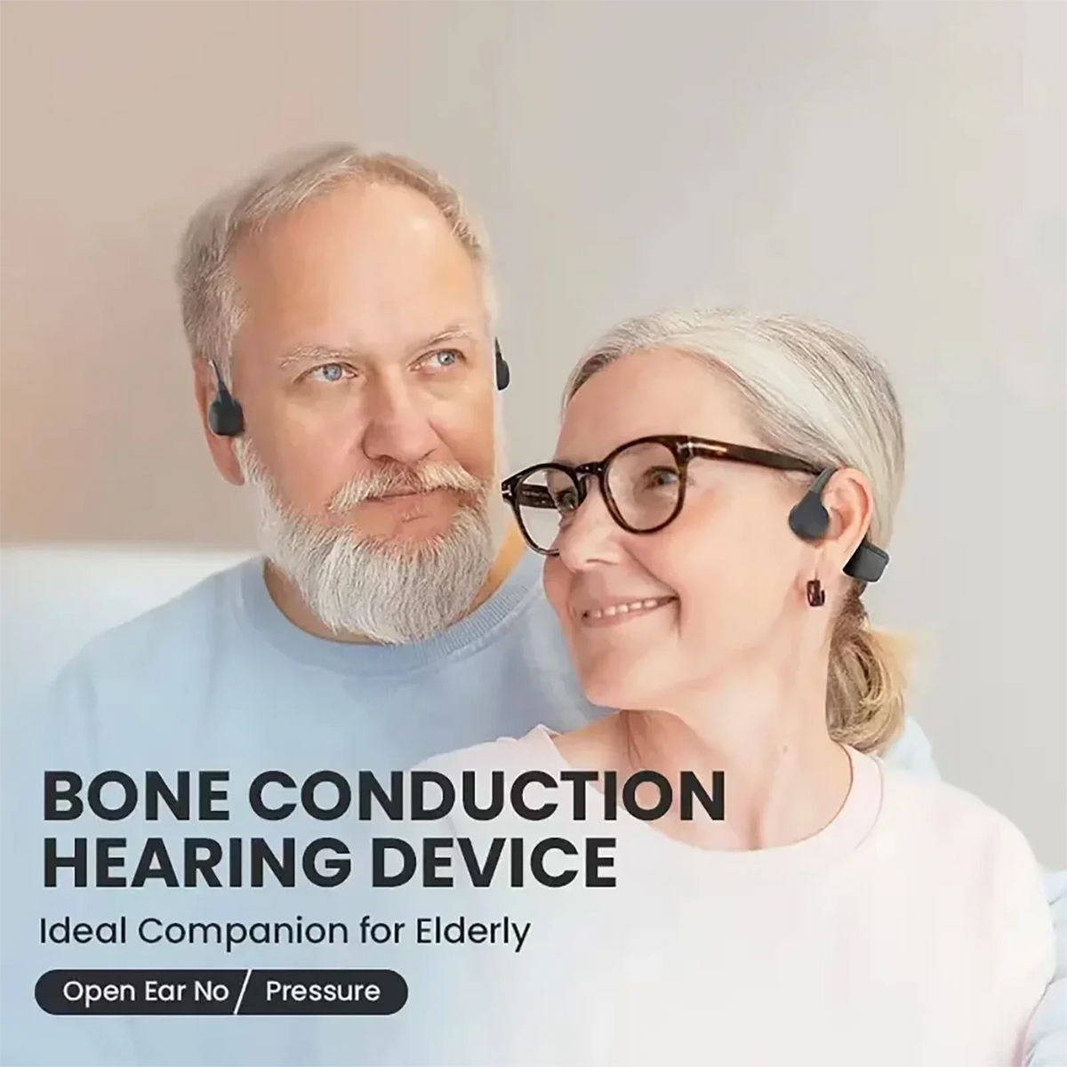 IPX6 Bone Conduction Bluetooth 5.3 Headphones | Open Ear