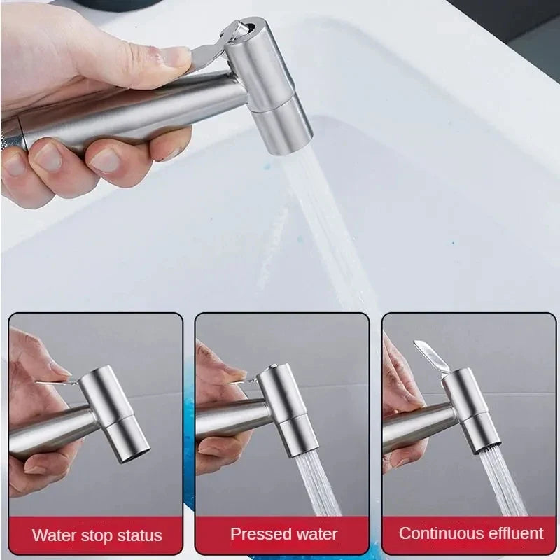 Handheld Bidet Sprayer Set | 304 Stainless Steel Toilet Sprayer