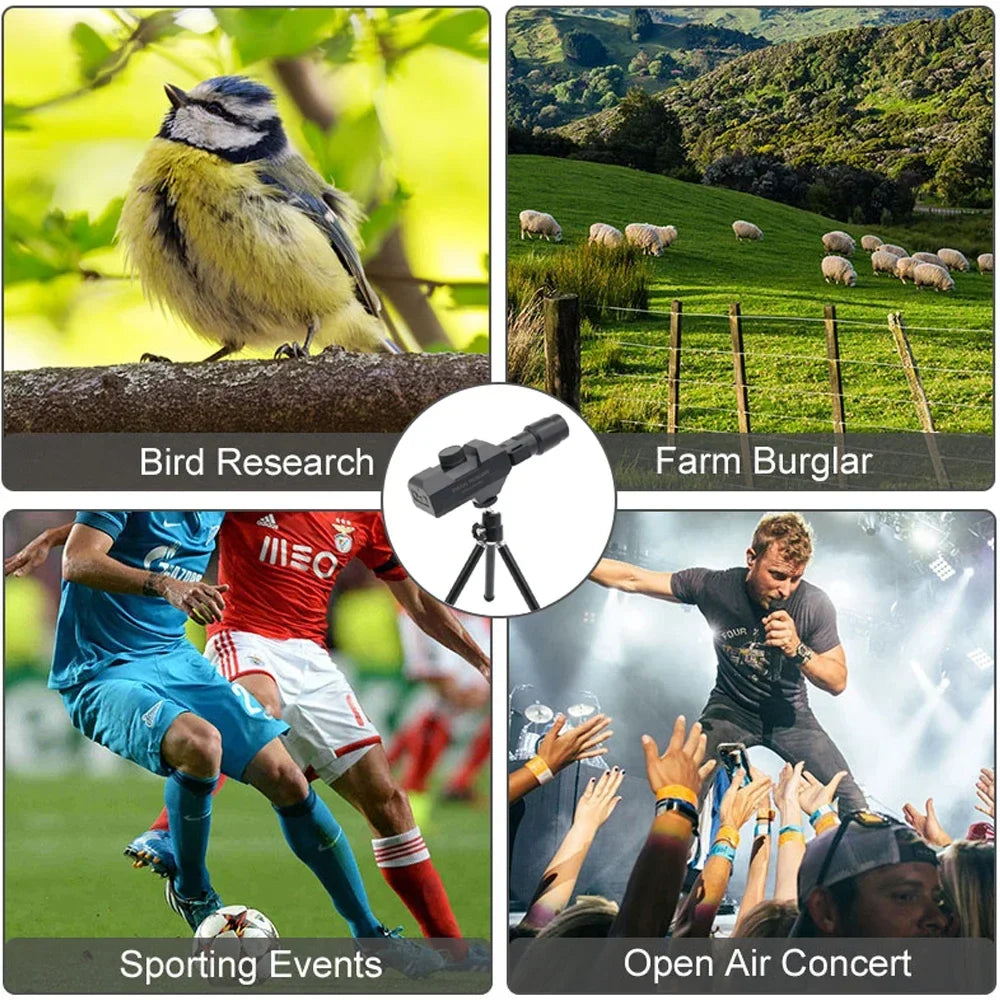 Wifi Digital Telescope 70X Large Aperture Objective Lens 2MP Photos