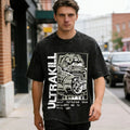 Oversized Hippie Graphic T-Shirt | Y2K Retro Cotton Tee for Men