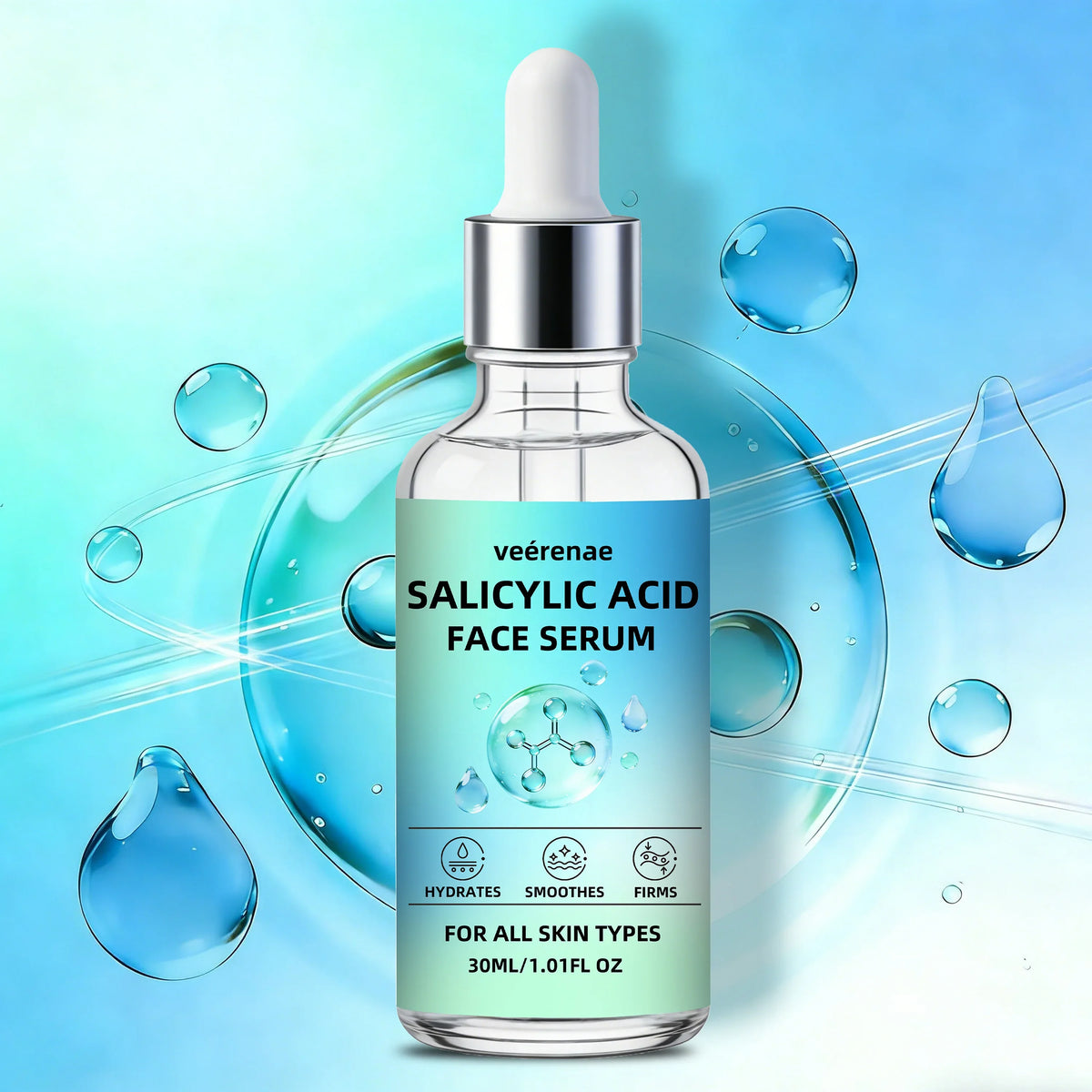 Veérenae Salicylic Acid Face Serum – Oil-Balancing & Hydrating