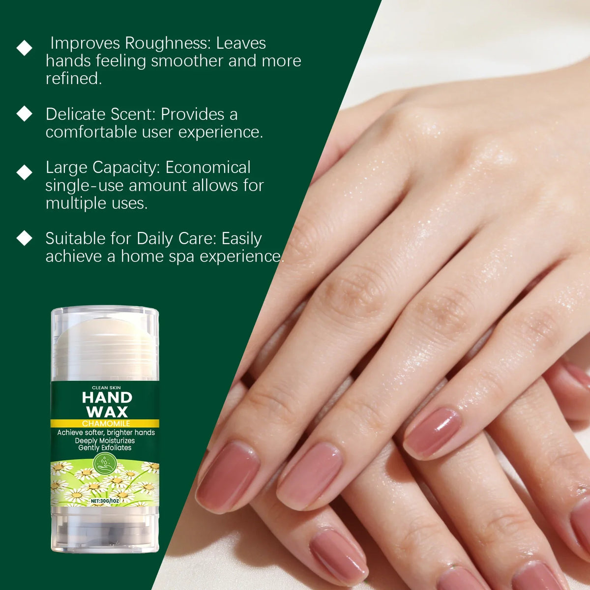 Chamomile Hand Wax Cream – Repair Dry, Cracked & Rough Skin
