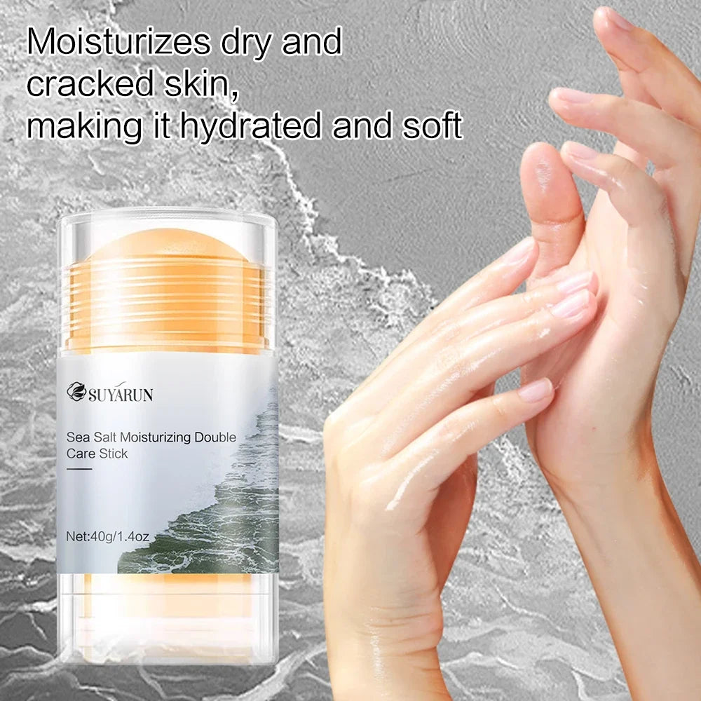 SUYARUN Sea Salt Foot Cream Stick – Exfoliating Moisturizer