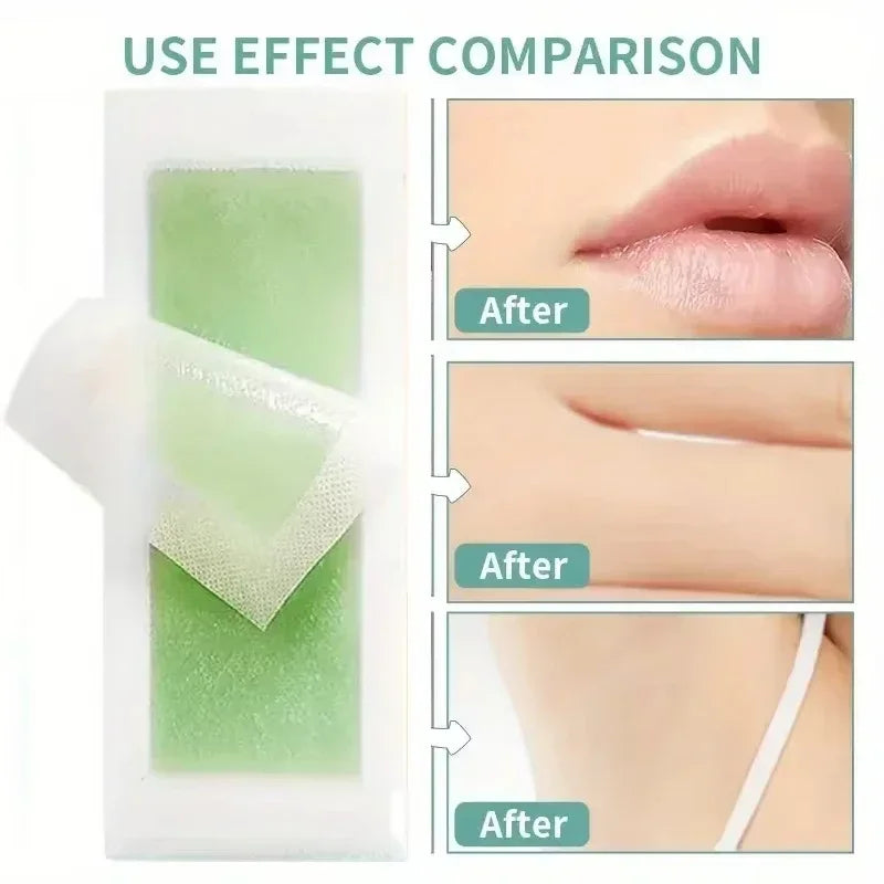 2026 Hair Removal Wax Paper Skin-friendly Painless Waxing Strips