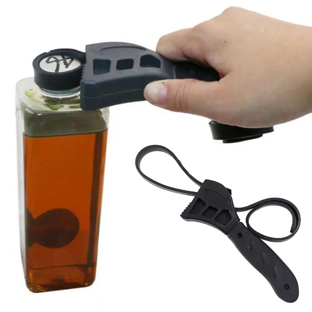 Multi-functional Belt Wrench Adjustable Strap Oil Filter Jar Opener