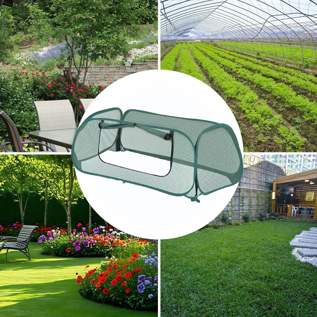 Foldable Plant Protector Mesh Cover – Garden Netting Raised Bed