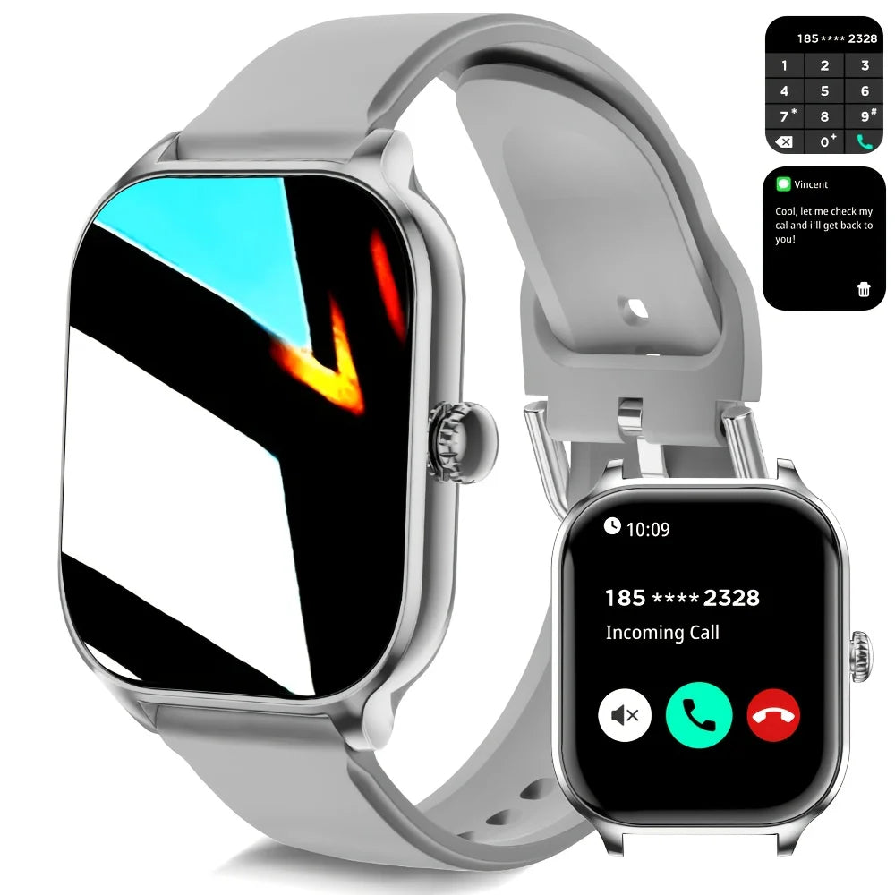 LAXASFIT H9 Smart Watch – Bluetooth Calls & Fitness Tracker