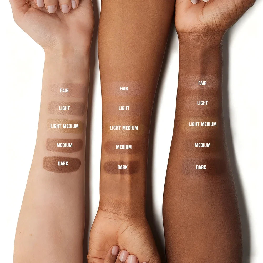 Bronzing Contouring Serum Foundation | Hydrating Concealer