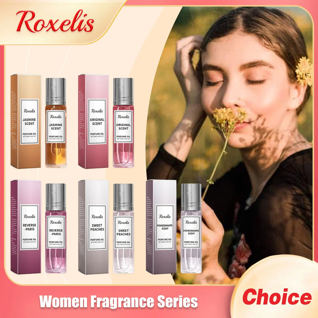 Roxelis Women's Floral Jasmine Roller Perfume 10ml EDT