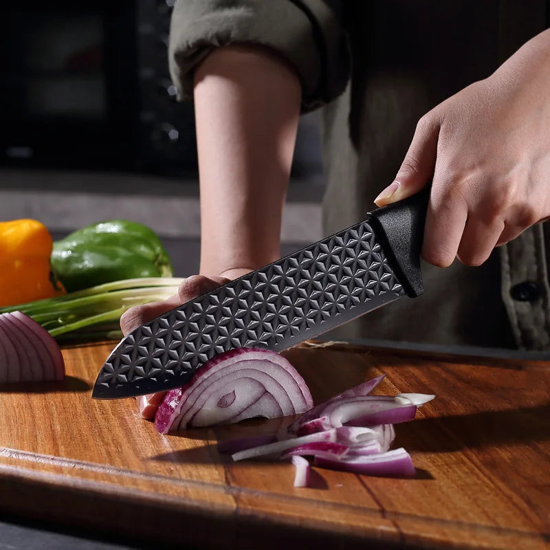5-Piece Stainless Steel Kitchen Knife Set with Gift Box
