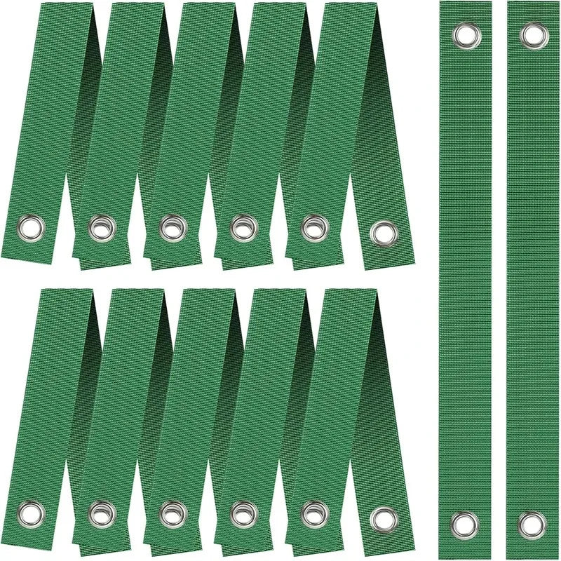 Tree Staking Straps for Saplings & Hurricane Protection – Green