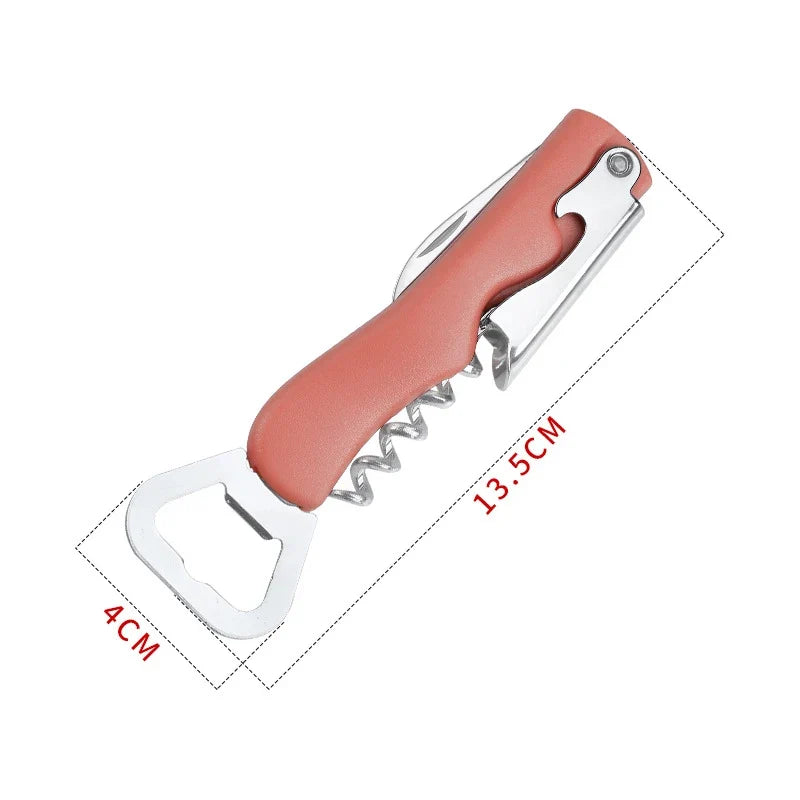 Stainless Steel Beer Can & Wine Bottle Opener | Kitchen Tool