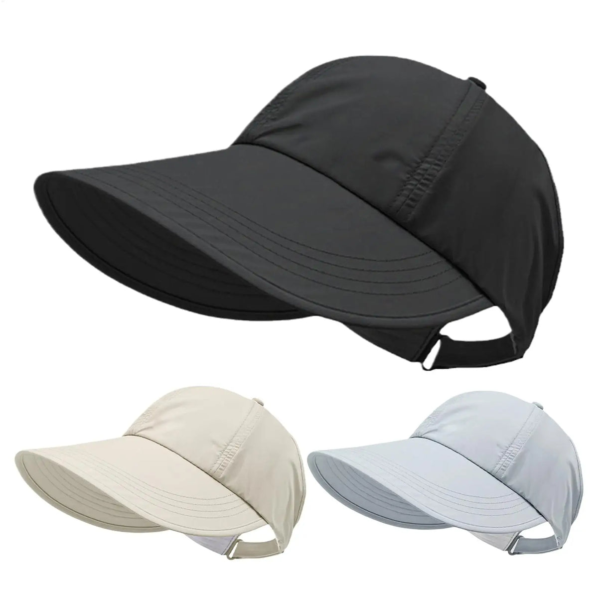 Women's Wide Brim UV Sun Hat – Breathable & Adjustable
