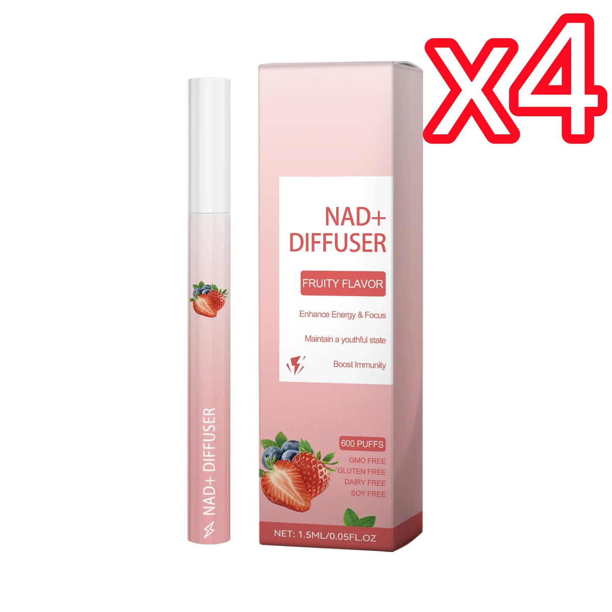 NAD+ Herbal Aromatherapy Inhaler Stick – Focus & Vitality