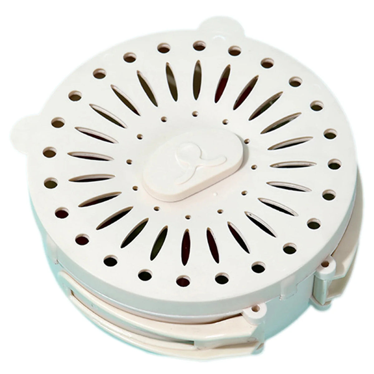 2-in-1 Foldable Fruit Drain Basket & Washing Bowl with Lid