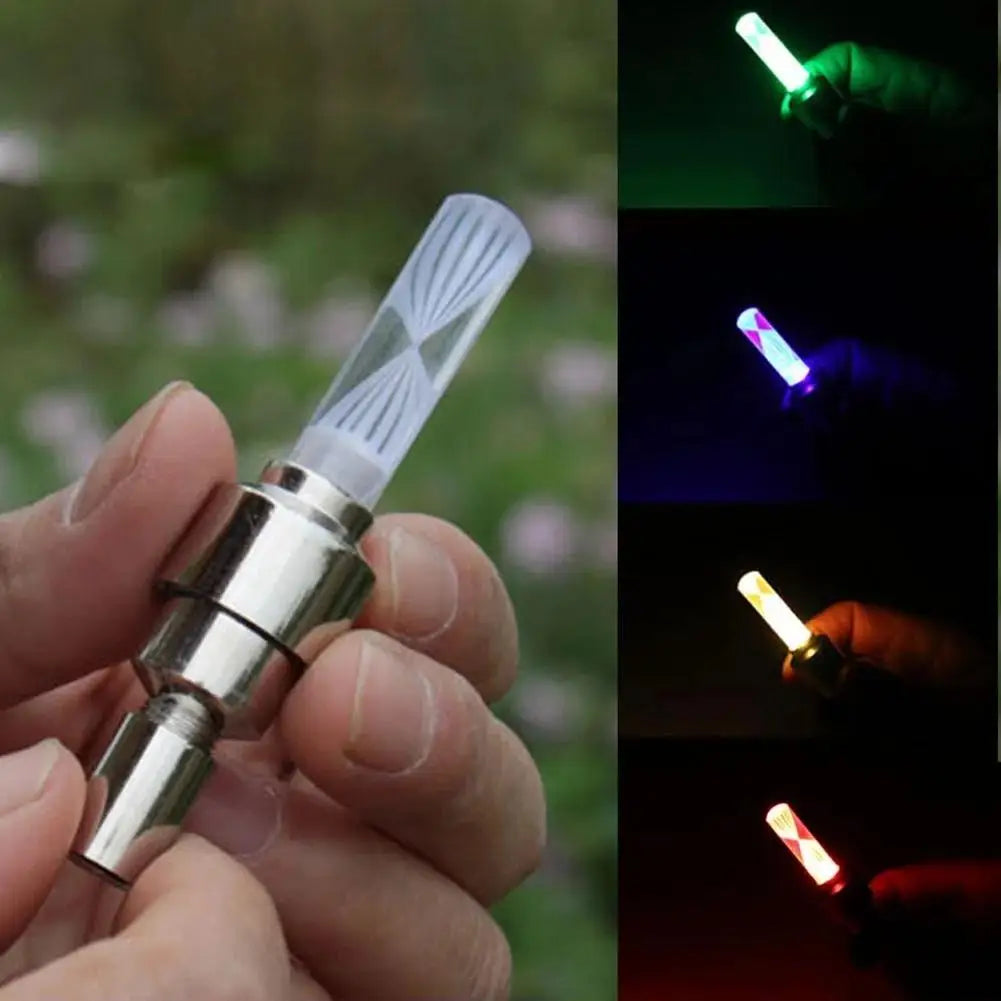 LED Bicycle Valve Light – Neon Spoke Night Safety Tire Light