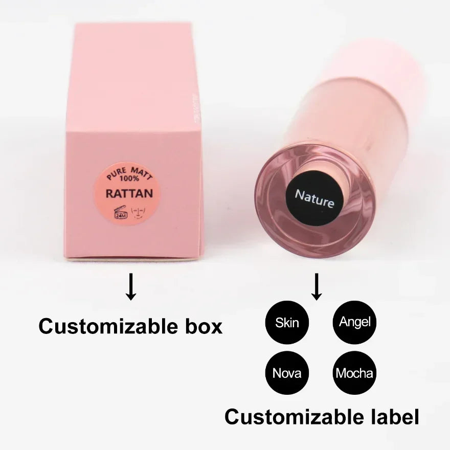 Nude Lip Gloss Big Brush Private Label Wholesale – 147+ Shades