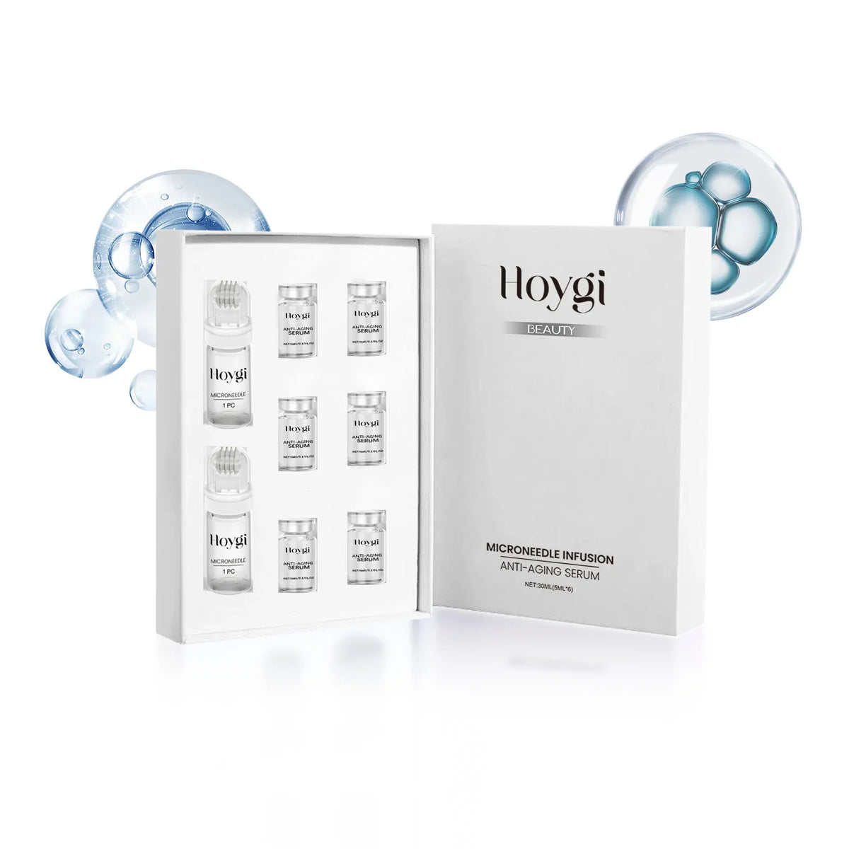 Facial Roller Kit with Hydrating Serum Set for Radiant Skin
