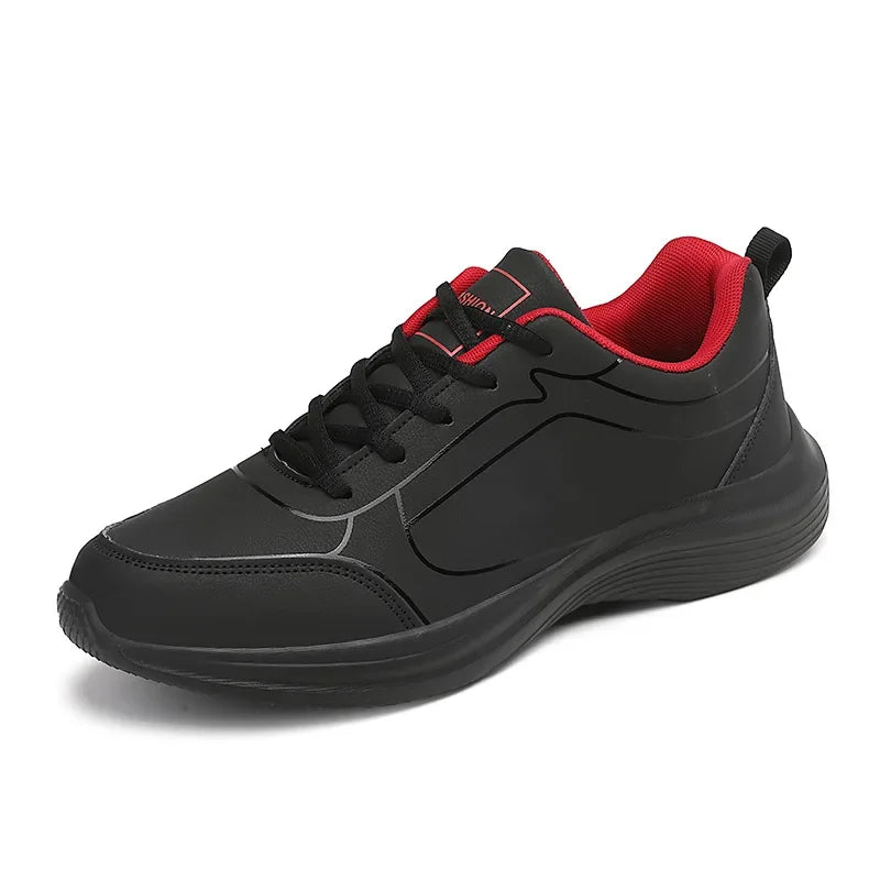 Men's Lightweight Breathable Sneakers – Non-Slip Lace-Up Shoes